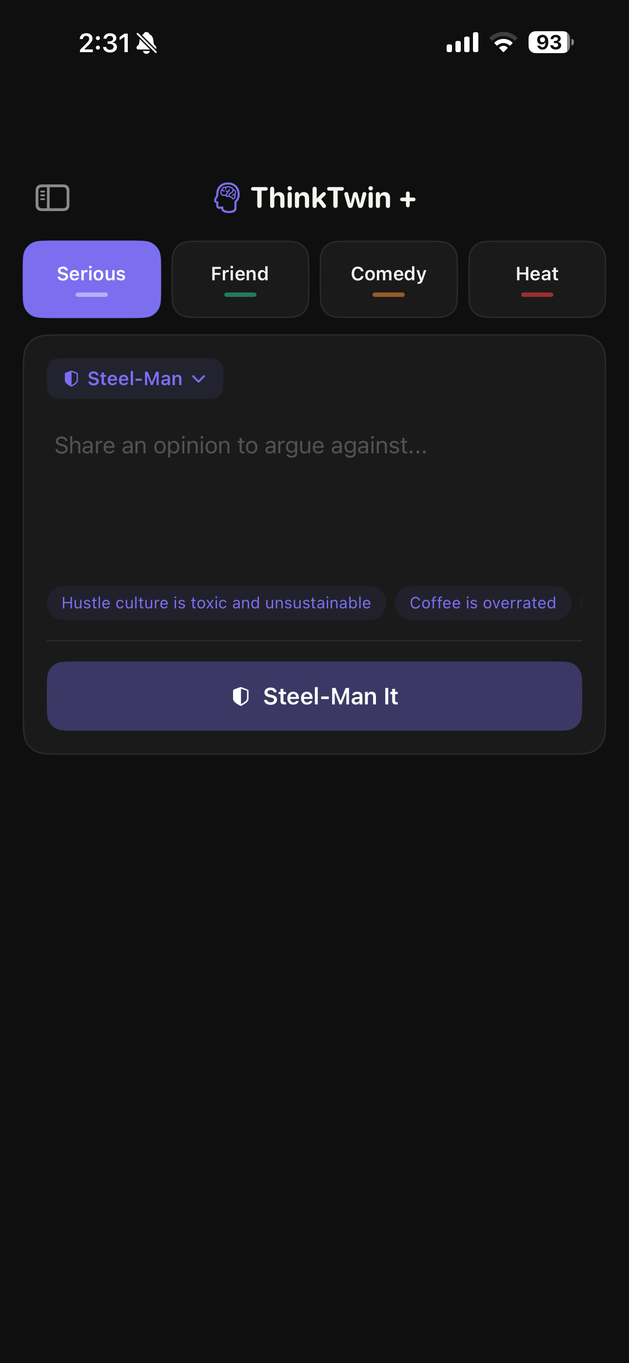 App screenshot