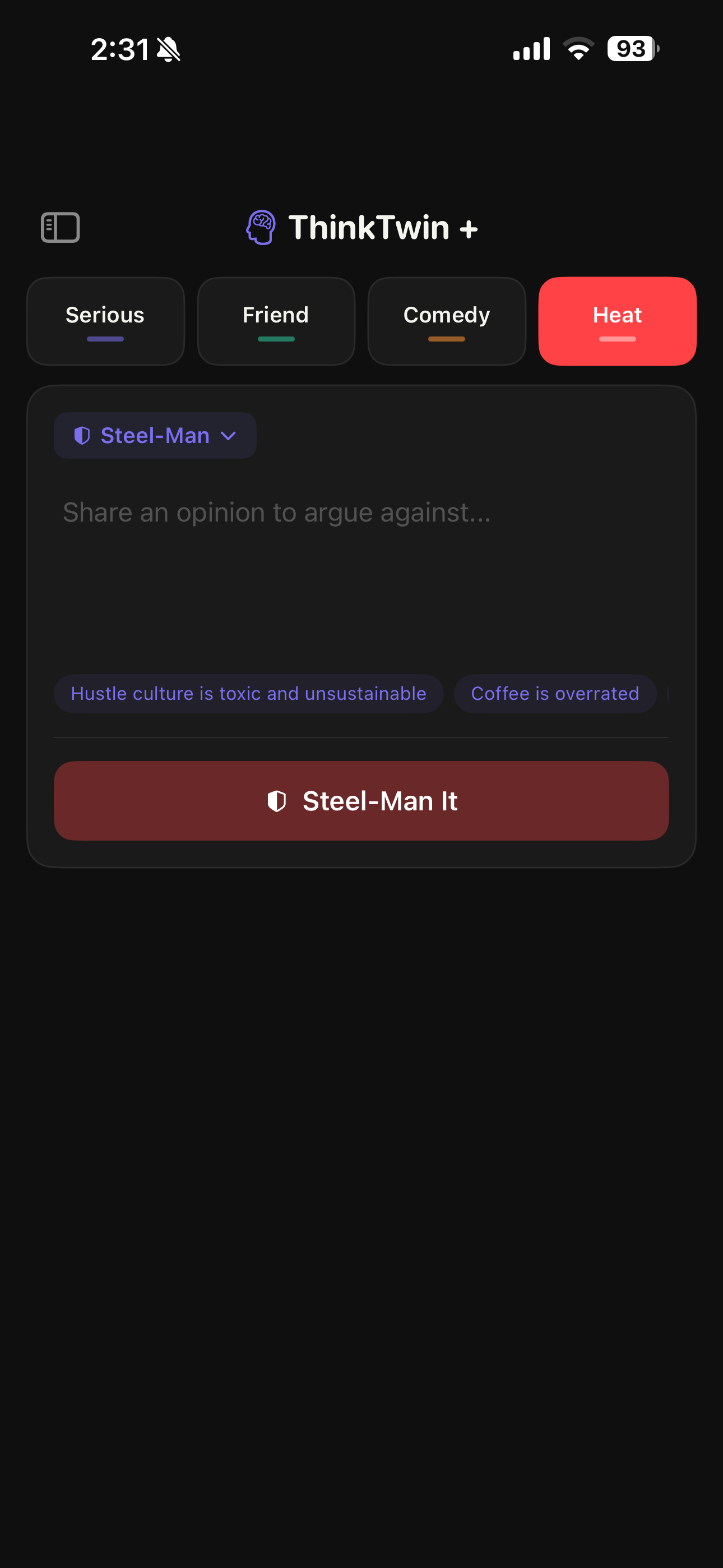 App screenshot