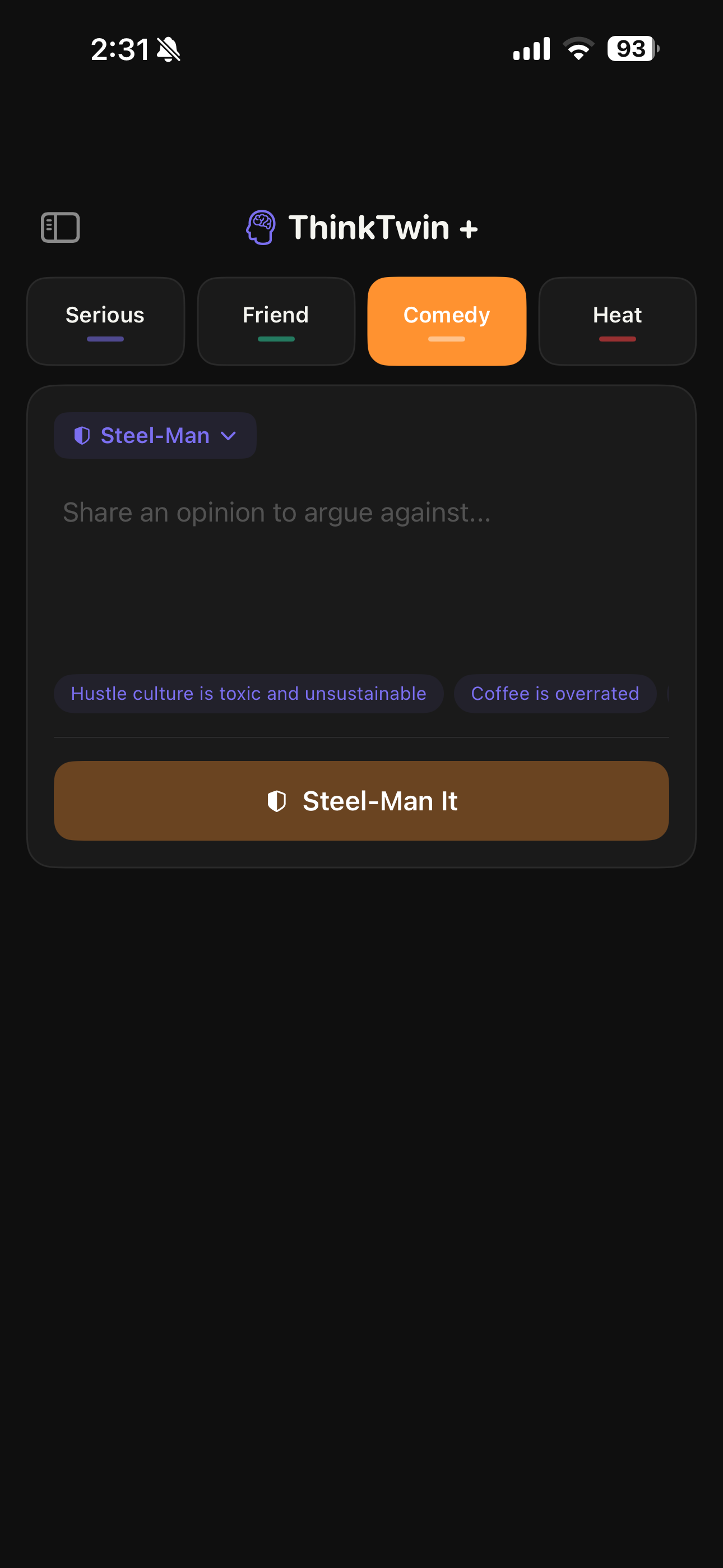 App screenshot